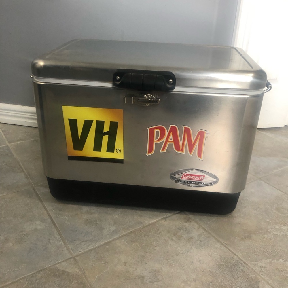 Coleman 52 Quart Stainless Steel Cooler